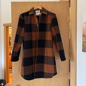 BB Dakota by Steve Madden shirt jacket, size small.